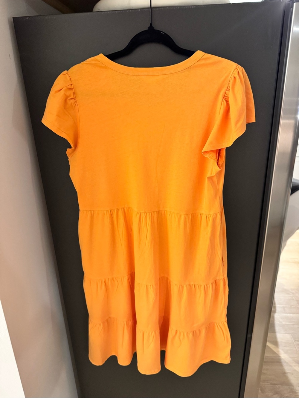 Time and Tru Orange mini Dress - Picture 3 of 4